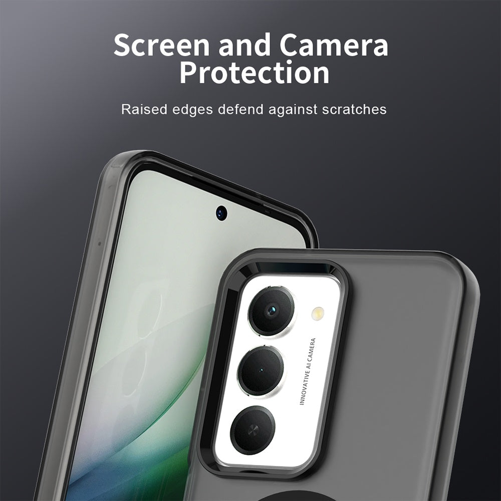 MagSafe Case for Xiaomi Redmi 15 5G / 15 4G, Techsuit, CandyCase, Black