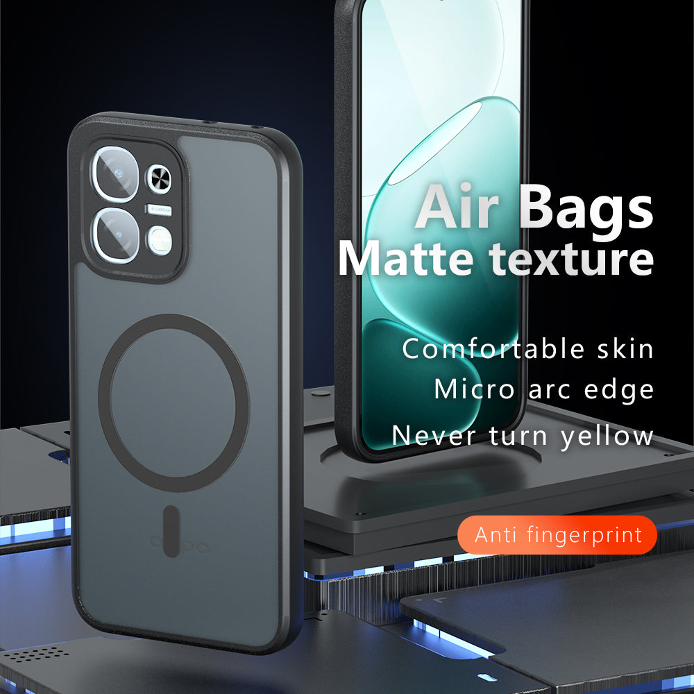 MagSafe Case for Xiaomi Redmi 17C 5G, Techsuit, PureFrost, Satin Black