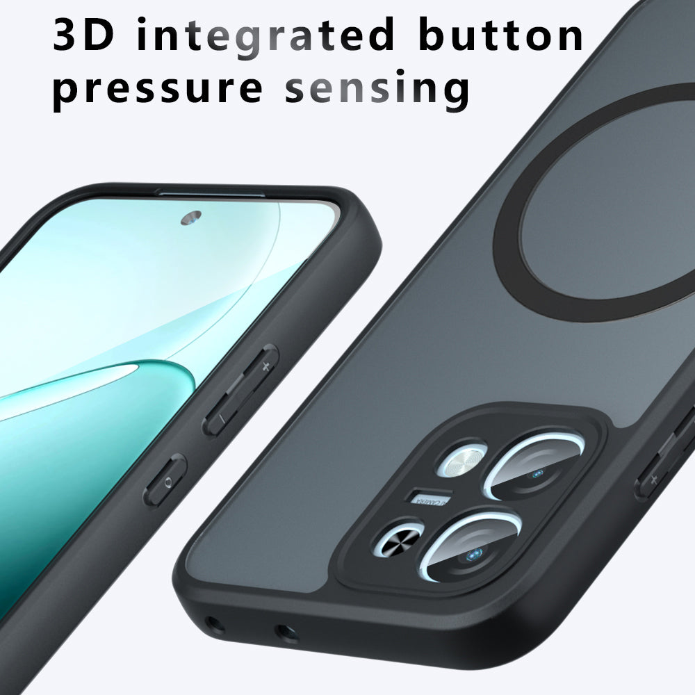 MagSafe Case for Xiaomi Redmi 17C 5G, Techsuit, PureFrost, Satin Black