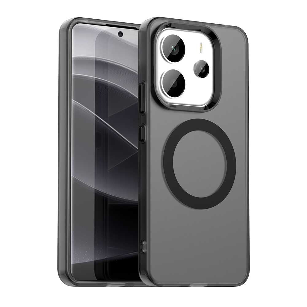 MagSafe Case for Xiaomi Redmi Note 14 4G (Regional), Techsuit, CandyCase, Black