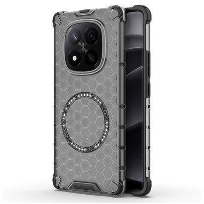 MagSafe Case for Xiaomi Redmi Note 14 Pro+ 5G, Techsuit, HoneyComb Shield, Black