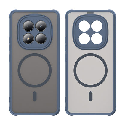 MagSafe Case for Xiaomi Redmi Note 15 Pro 4G, Techsuit, HaloFrost II, Navy Blue