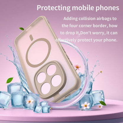 MagSafe Case for Xiaomi Redmi Note 15 Pro 5G, Techsuit, HaloFrost II, Gold