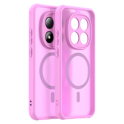 MagSafe Case for Xiaomi Redmi Note 15 Pro 5G, Techsuit, HaloFrost II, Pink