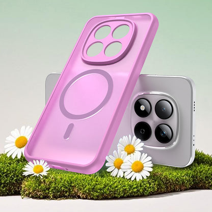 MagSafe Case for Xiaomi Redmi Note 15 Pro 5G, Techsuit, HaloFrost II, Pink