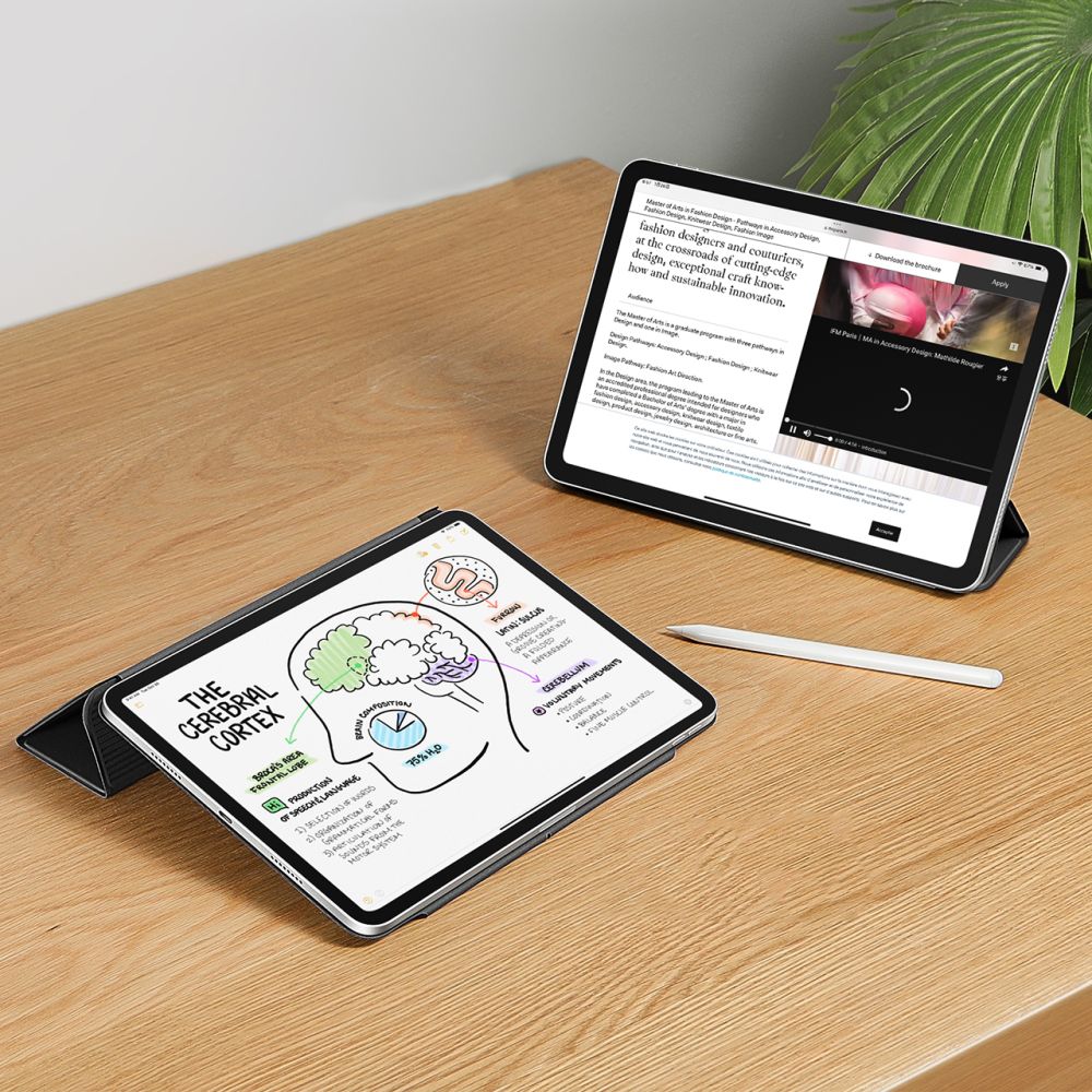 Case for Apple iPad Pro 13 (2024), ESR, Rebound, Black