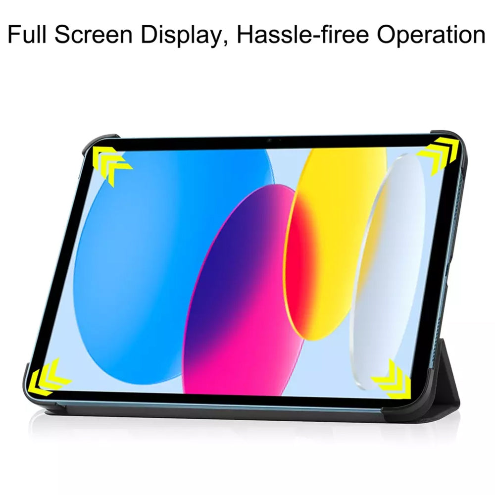 Case for Apple iPad (2025) / (2022), Techsuit, FoldPro, Black