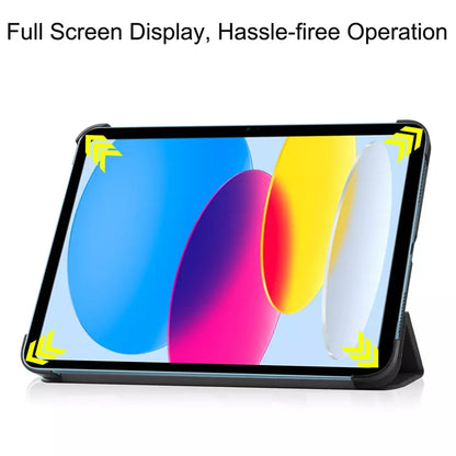 Case for Apple iPad (2025) / (2022), Techsuit, FoldPro, Black