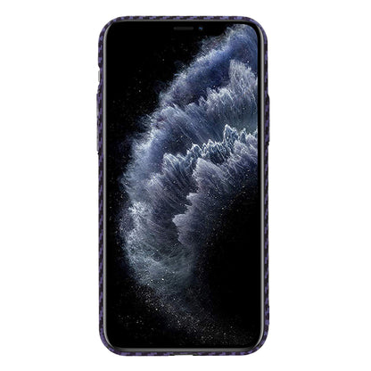 Case for Apple iPhone 11 Pro, Techsuit, Carbonite FiberShell, Purple