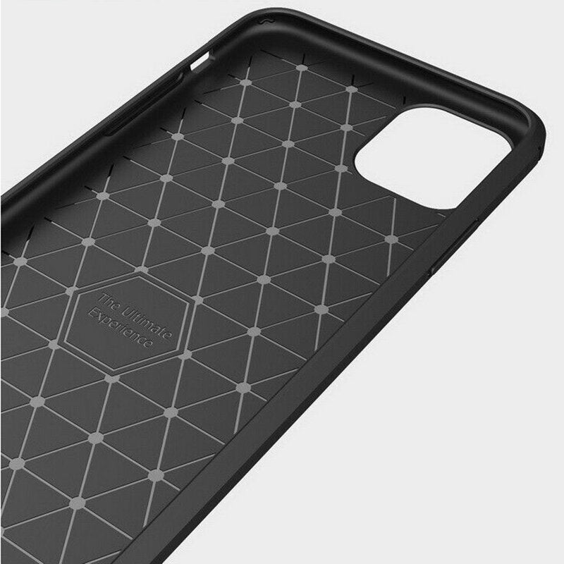 Case for Apple iPhone 12 Pro Max, Techsuit, Carbon, Black