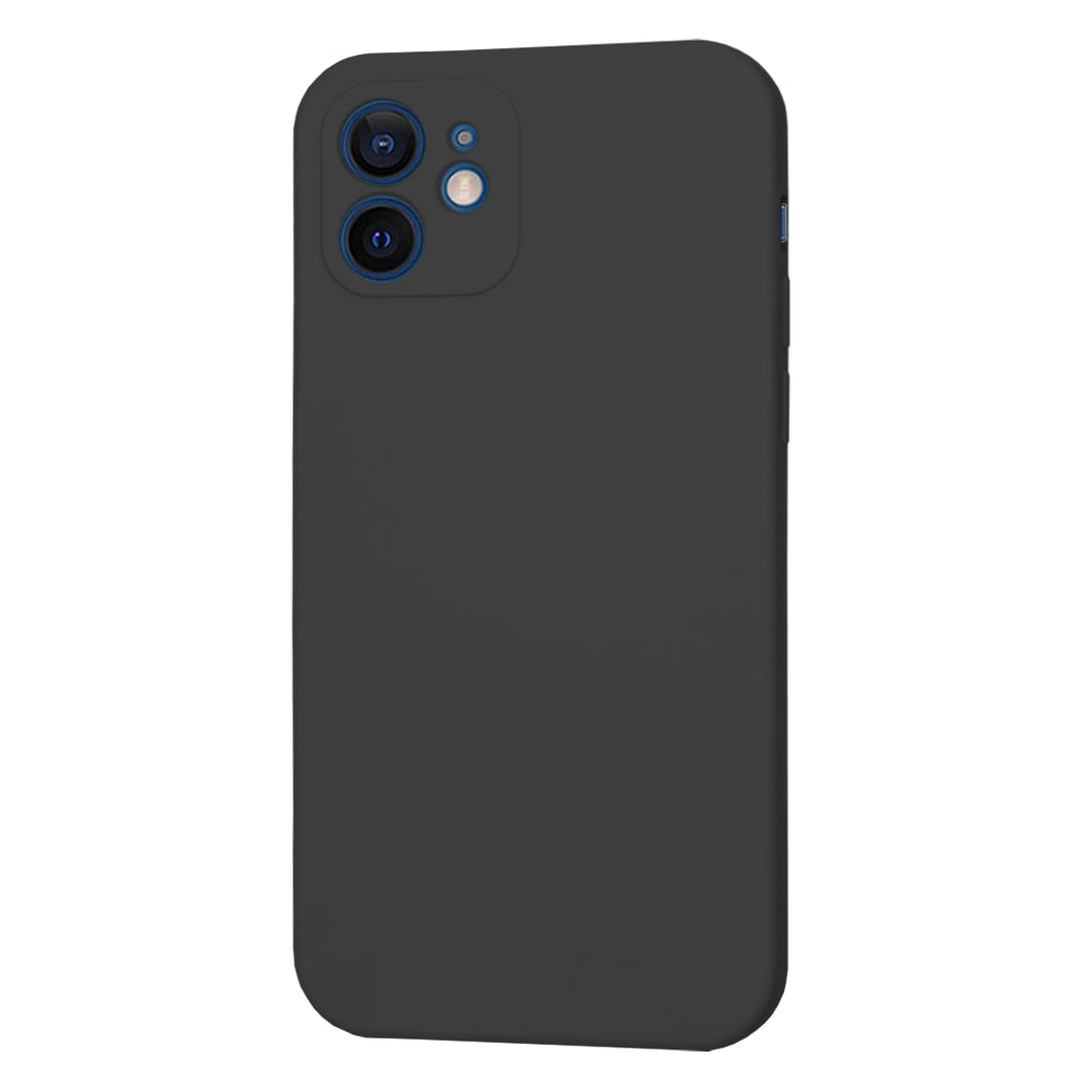 Case for Apple iPhone 12, Techsuit, SoftFlex, Black