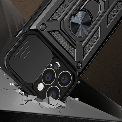 Case for Apple iPhone 14, Techsuit, CamShield, Black