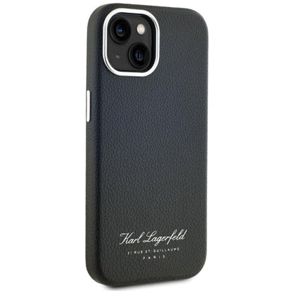 Case for Apple iPhone 15, Karl Lagerfeld, RSG, Black