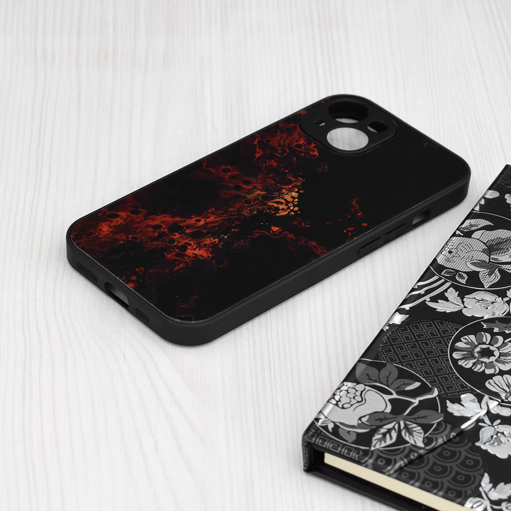Case for Apple iPhone 15 Plus, Techsuit, Glaze, Red