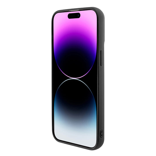 Case for Apple iPhone 15 Pro Max, Guess, Sequin Script Logo, Black GUHCP15XPSFDGSK