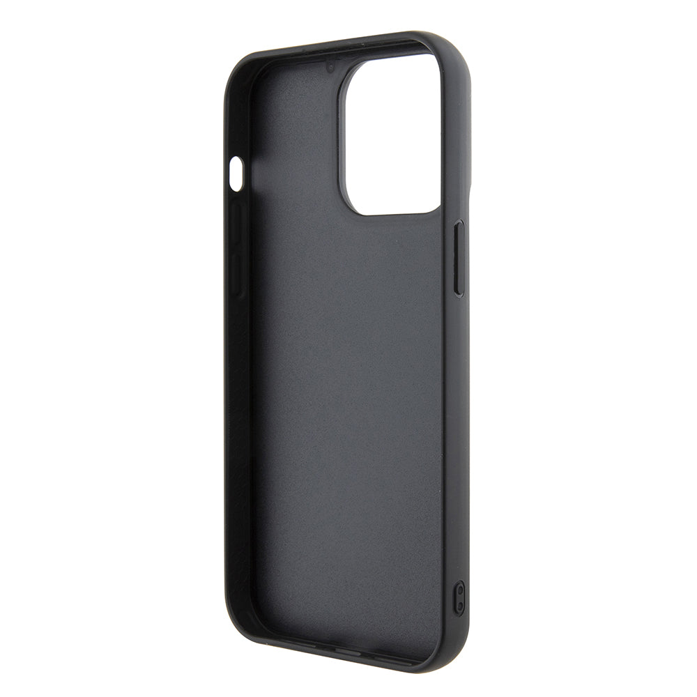 Case for Apple iPhone 15 Pro Max, Guess, Sequin Script Logo, Black GUHCP15XPSFDGSK