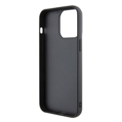 Case for Apple iPhone 15 Pro Max, Guess, Sequin Script Logo, Black GUHCP15XPSFDGSK