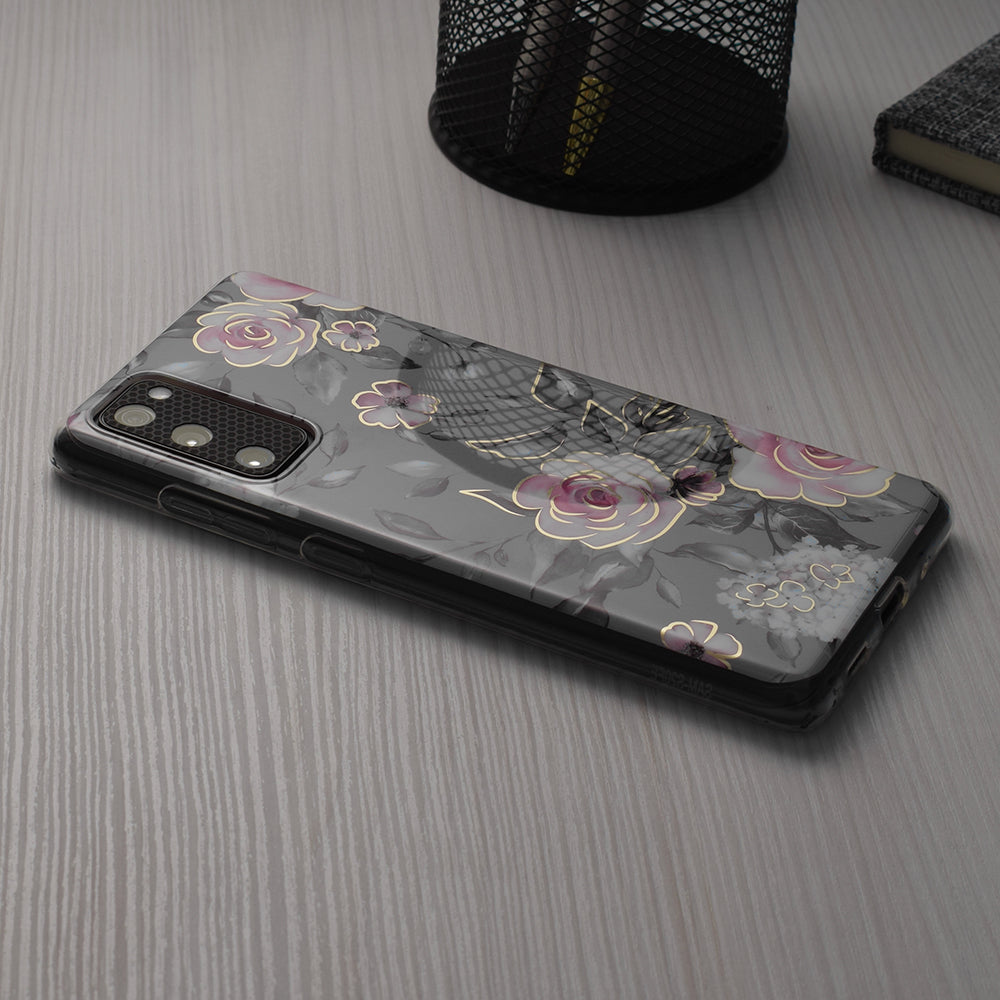 Case for Apple iPhone 15, Techsuit, Marble, Gray