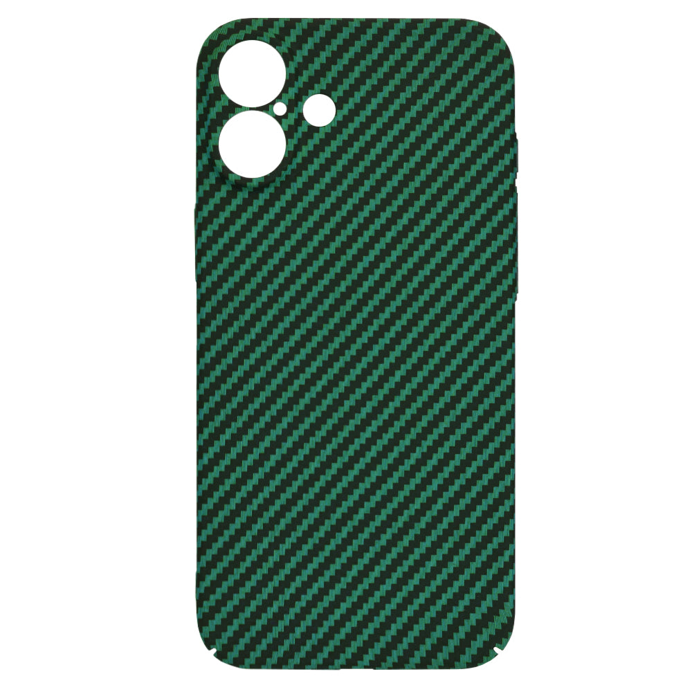 Case for Apple iPhone 16 Plus, Techsuit, Carbonite FiberShell, Green