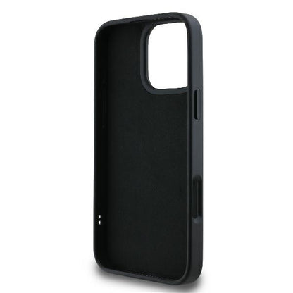 Case for Apple iPhone 16 Pro, Karl Lagerfeld, 3D Rubber Signature, Black