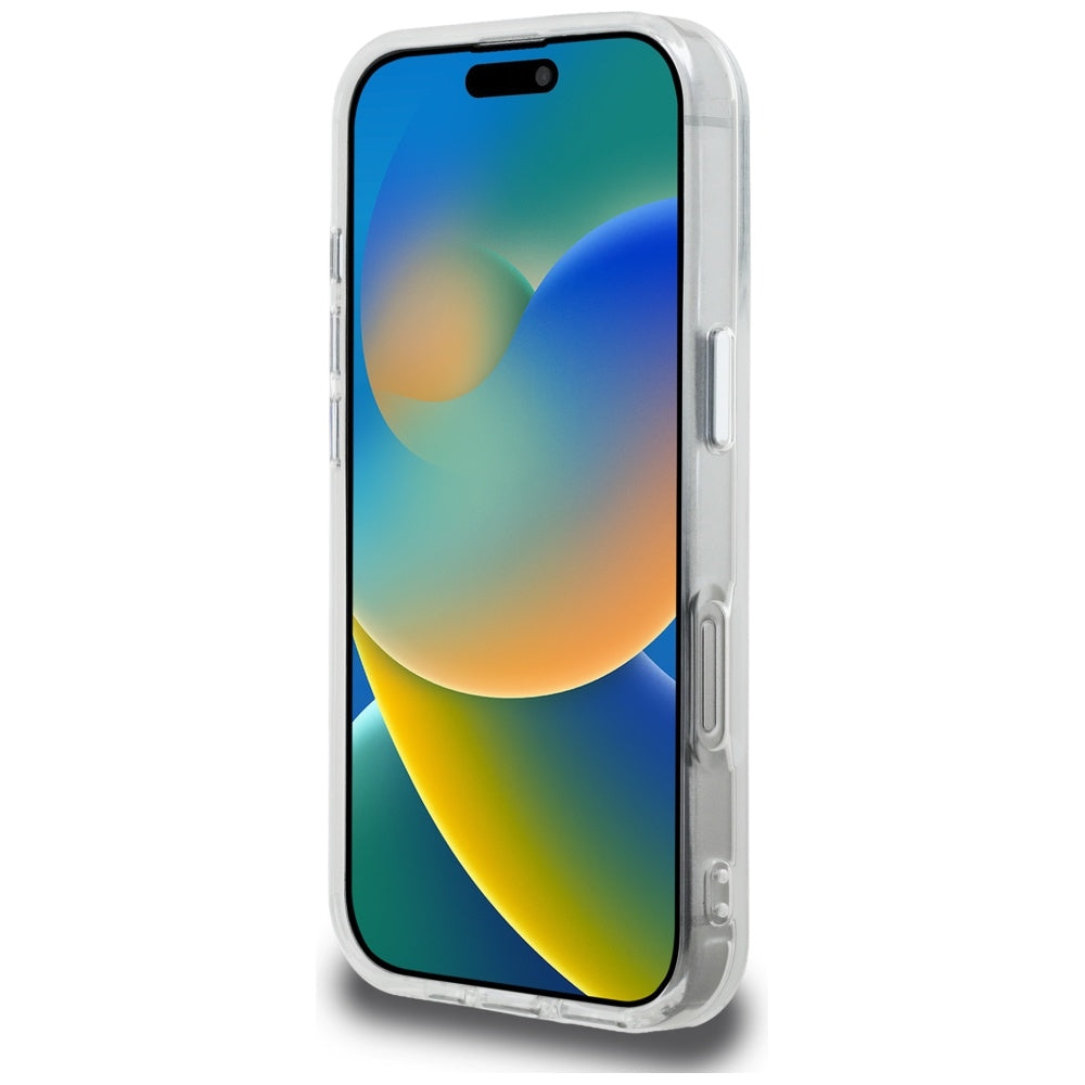 Case for Apple iPhone 16 Pro, Karl Lagerfeld, IML Aquarelle Logo Karl & Choupette, White