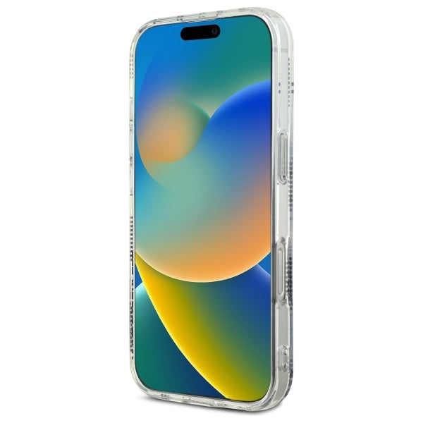 Case for Apple iPhone 16 Pro, Karl Lagerfeld, IML Luxury Electroplated Choupette's Head, Transparent