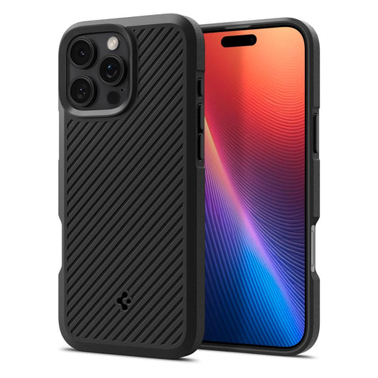 Case for Apple iPhone 16 Pro Max, Spigen, Core Armor, Matte Black