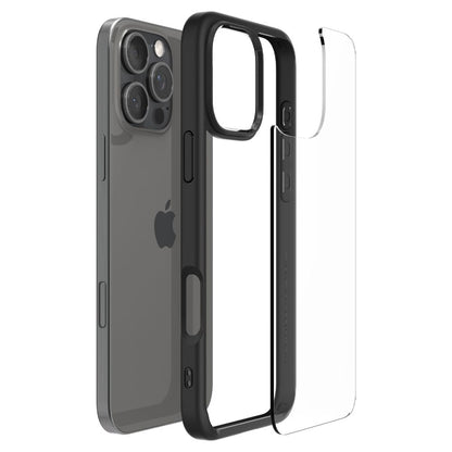 Case for Apple iPhone 16 Pro Max, Spigen, Ultra Hybrid, Matte Black ACS07996