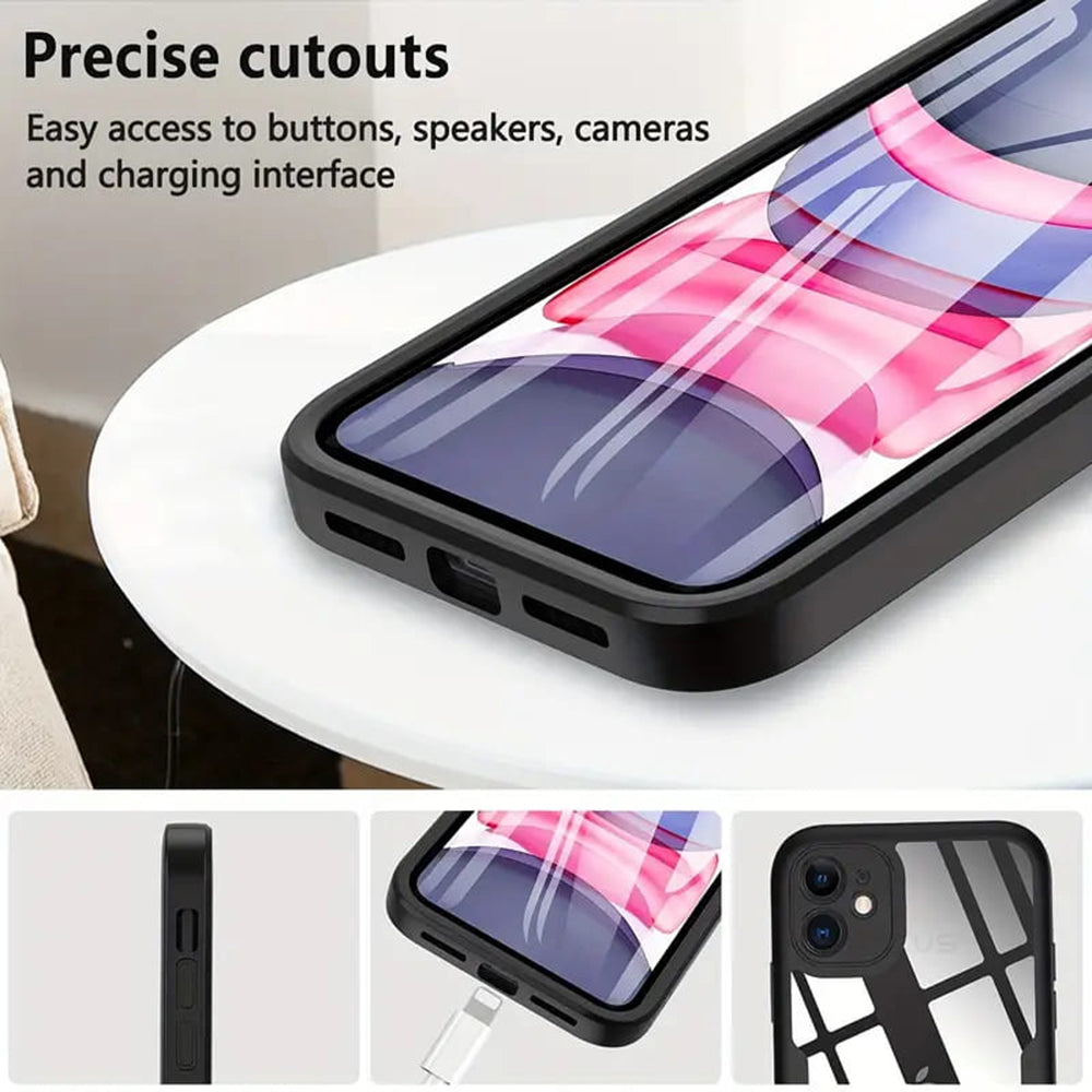 Case for Apple iPhone 16 Pro Max, Techsuit, ColorVerse 360, Blue
