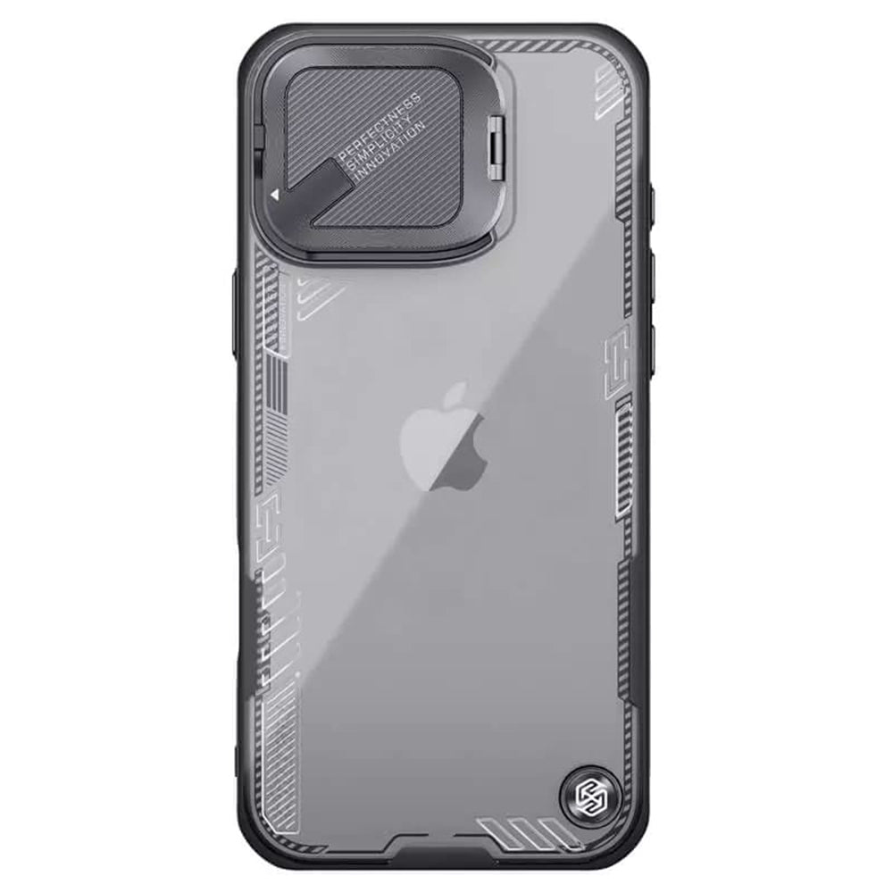 Case for Apple iPhone 16 Pro, Nillkin, Iceblade Prop (w/o Camera Cutout), Black