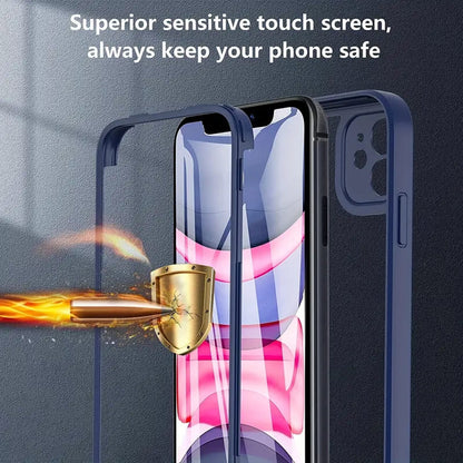 Case for Apple iPhone 16 Pro, Techsuit, ColorVerse 360, Purple