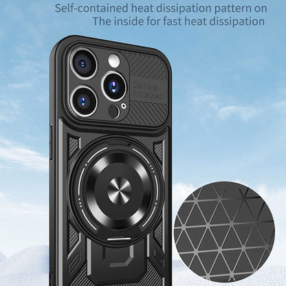 Case for Apple iPhone 16 Pro, Techsuit, RuggedCam, Black
