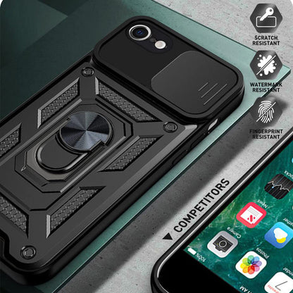 Case for Apple iPhone 17e / 16e, Techsuit, CamShield, Black