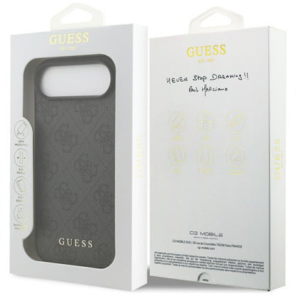 Case for Apple iPhone 17 Air, Guess, 4G Classic, Black