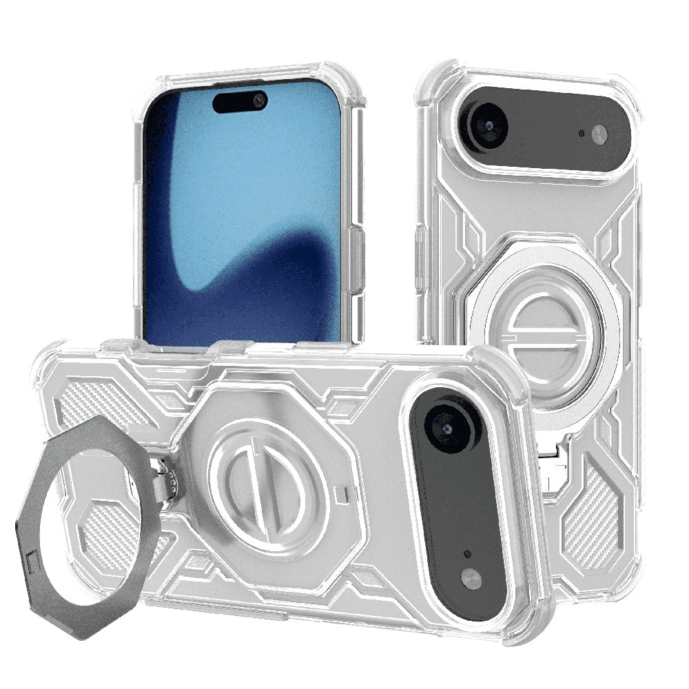 Case for Apple iPhone 17 Air, Techsuit, Carbon Shield Pro, White