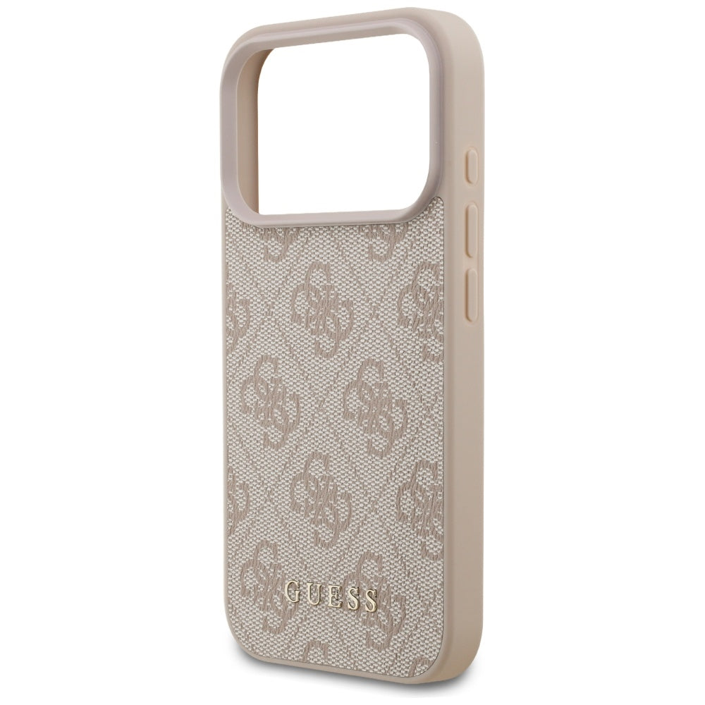 Case for Apple iPhone 17 Pro, Guess, 4G Classic, Pink