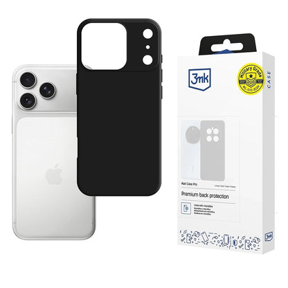 Case for Apple iPhone 17 Pro Max, 3MK, Pro, Matte Black