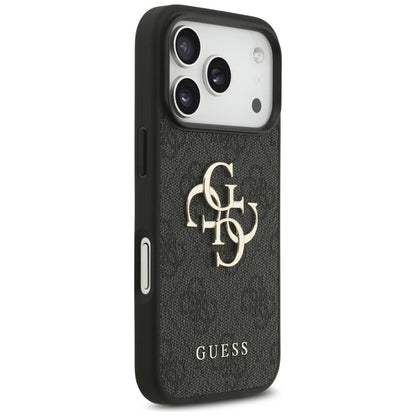 Case for Apple iPhone 17 Pro Max, Guess, 4G Big Logo, Black