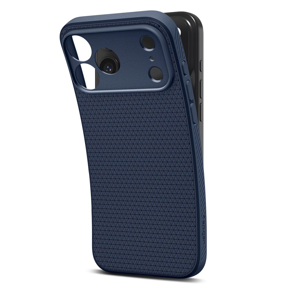 Case for Apple iPhone 17 Pro, Spigen, Liquid Air, Navy Blue