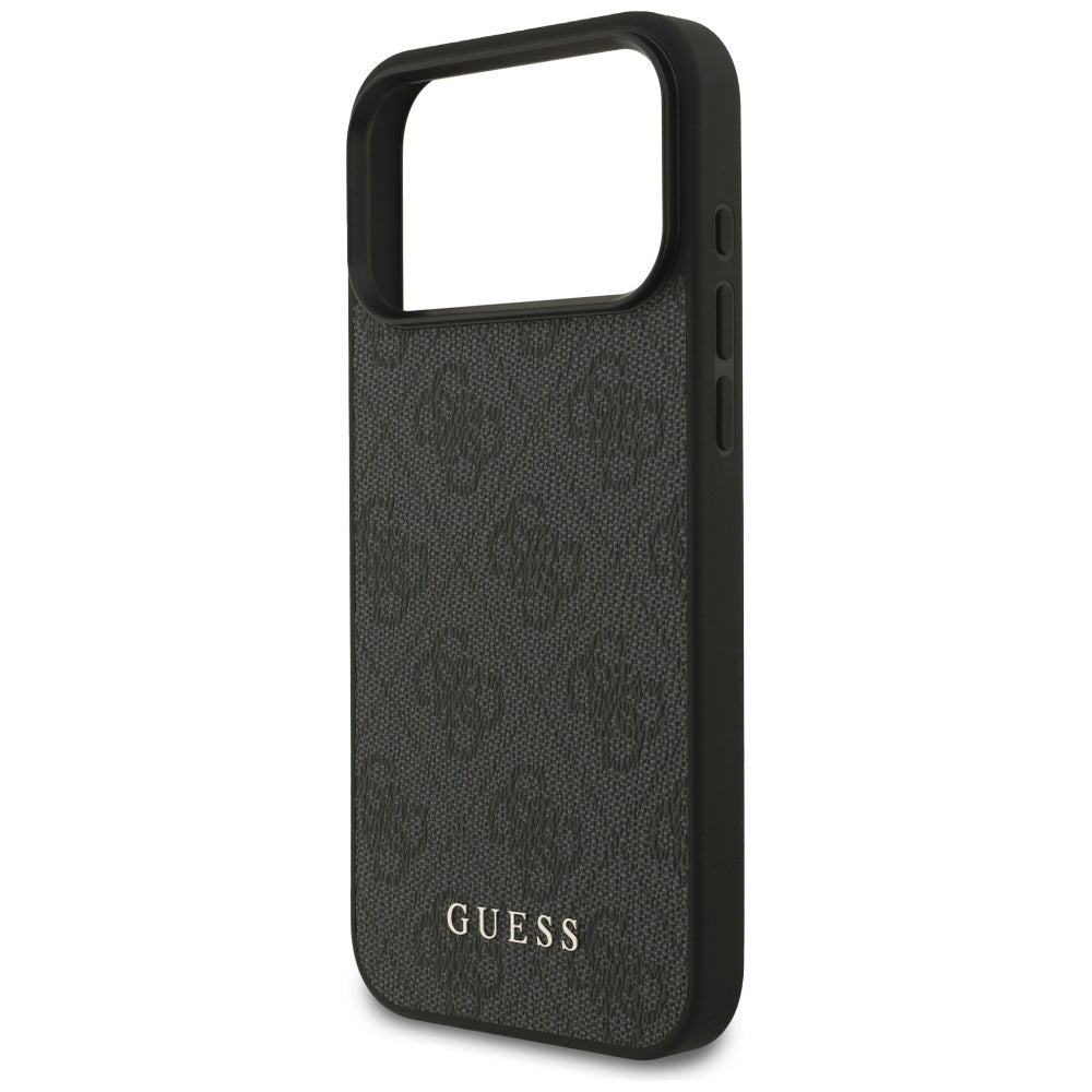 Case for Apple iPhone 18 Pro / 17 Pro, Guess, 4G Classic Logo, Black