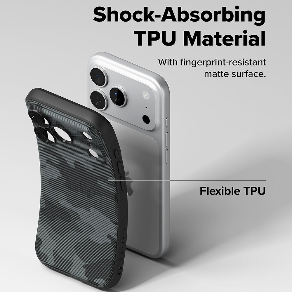 Case for Apple iPhone 18 Pro / 17 Pro, Ringke, Onyx, Camouflage