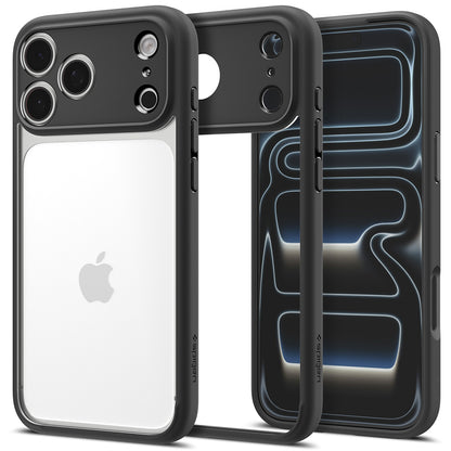 Case for Apple iPhone 18 Pro / 17 Pro, Spigen, Ultra Hybrid, Matte Black ACS12154
