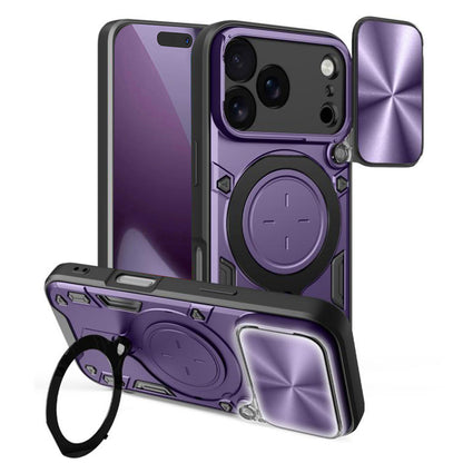 Case for Apple iPhone 18 Pro / 17 Pro, Techsuit, CamGuard Pro, Purple