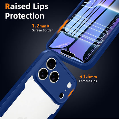 Case for Apple iPhone 18 Pro / 17 Pro, Techsuit, ColorVerse 360, Blue
