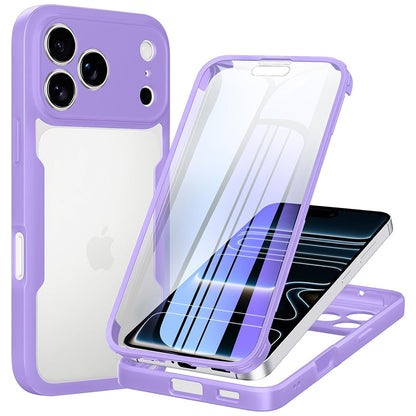 Case for Apple iPhone 18 Pro / 17 Pro, Techsuit, ColorVerse 360, Purple