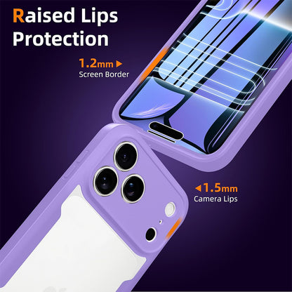 Case for Apple iPhone 18 Pro / 17 Pro, Techsuit, ColorVerse 360, Purple