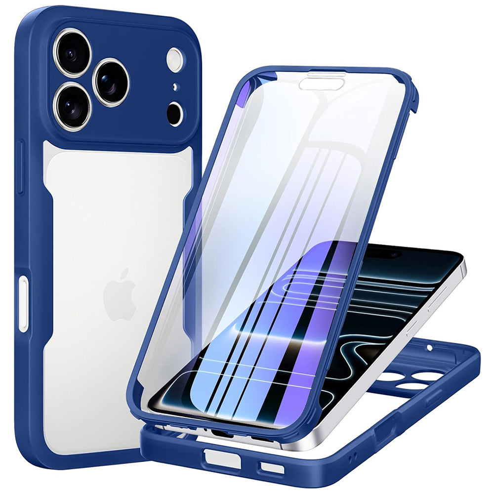 Case for Apple iPhone 18 Pro Max / 17 Pro Max, Techsuit, ColorVerse 360, Blue