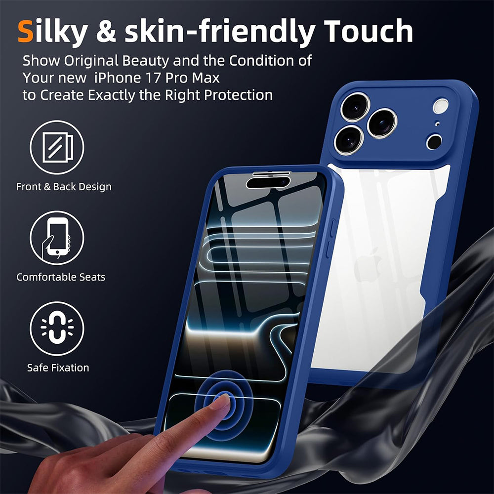 Case for Apple iPhone 18 Pro Max / 17 Pro Max, Techsuit, ColorVerse 360, Blue