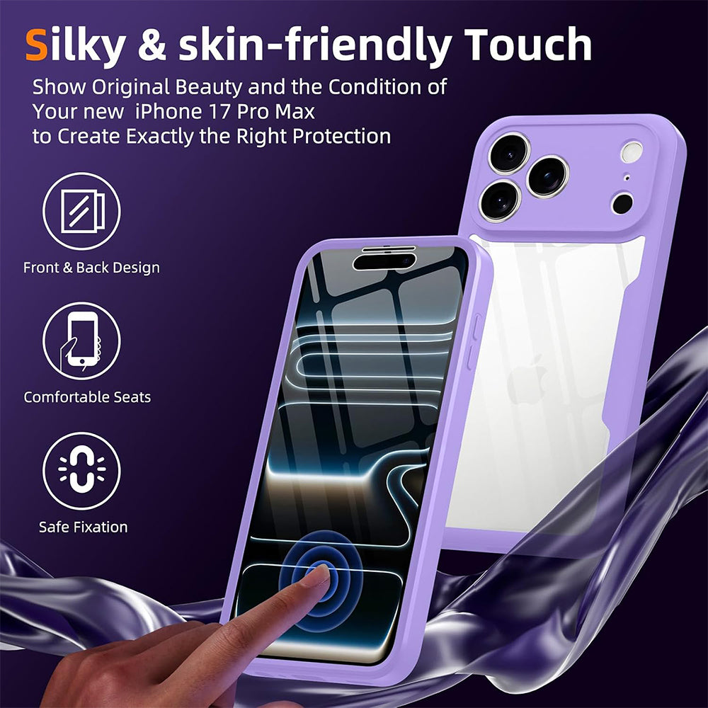 Husa pentru Apple iPhone 18 Pro Max / 17 Pro Max, Techsuit, ColorVerse 360, Mov