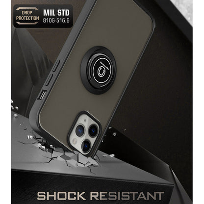 Case for Apple iPhone 18 Pro Max / 17 Pro Max, Techsuit, Glinth, Black